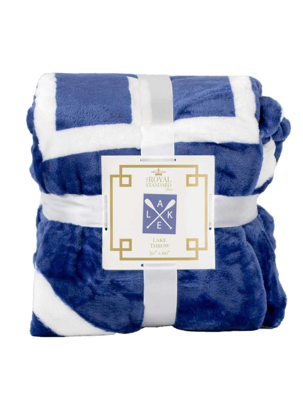Lake Throw Blue 50x60
